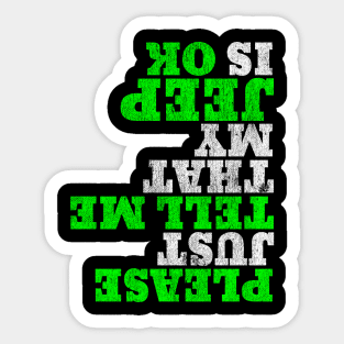 Funny 4x4 outlet stickers
